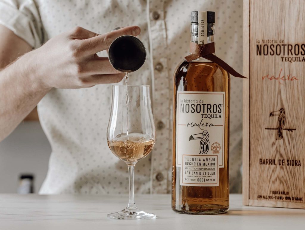Nosotros Tequila Releases First-Ever Tequila Aged in Cider Barrels
